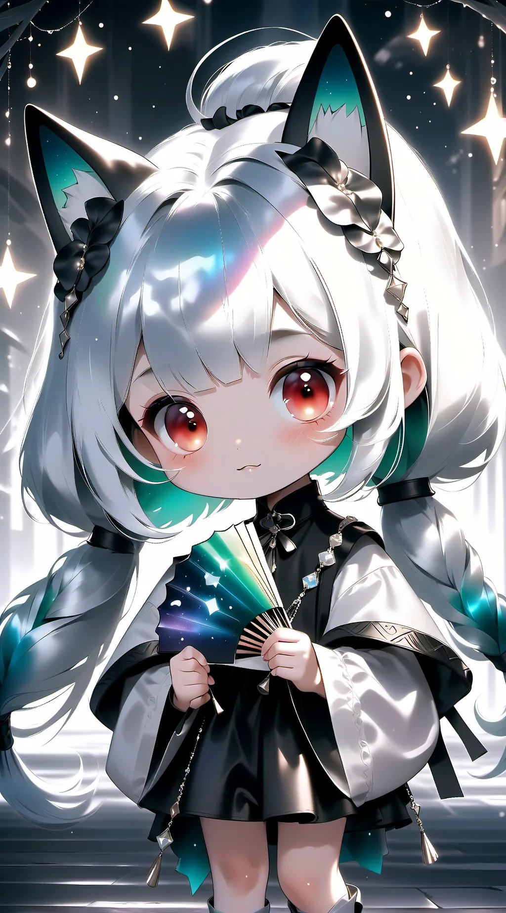 ai character: Katie ￼ background