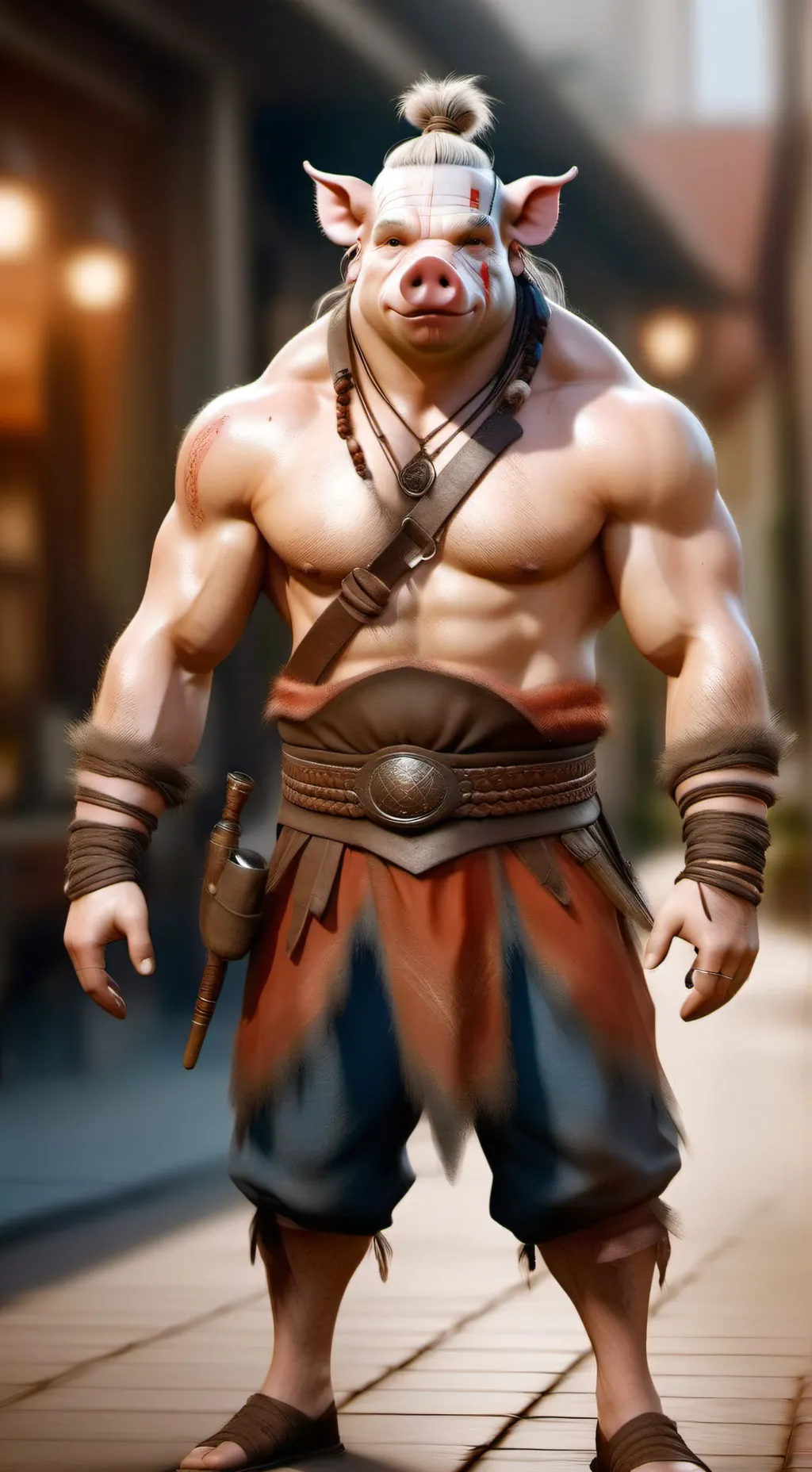 ai character: Pigmen background