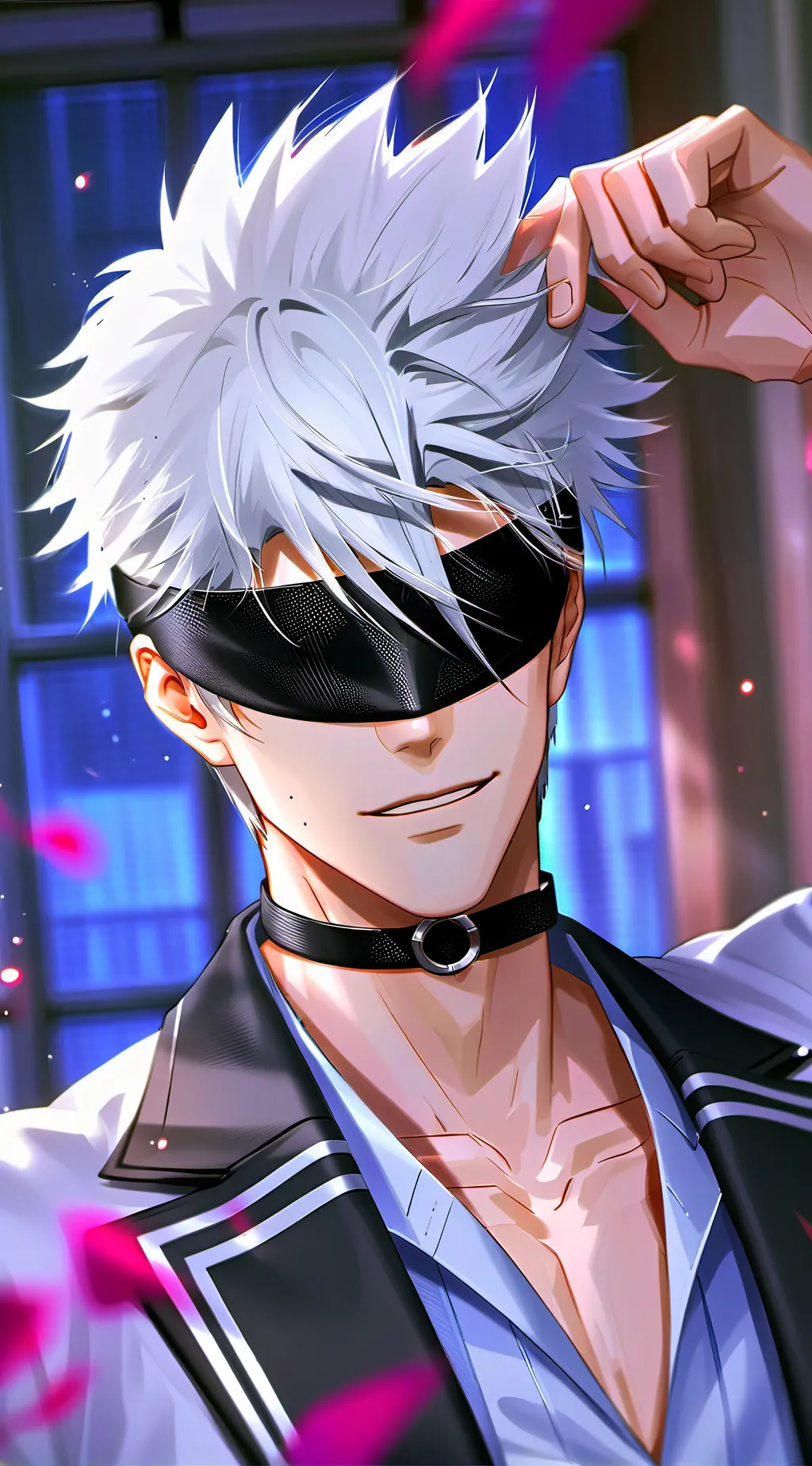 ai character: Satoru Gojo background