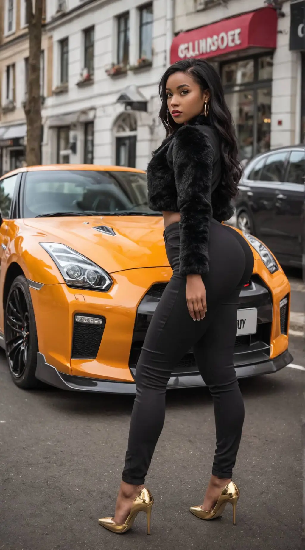 ai character: Sasha Williams  background