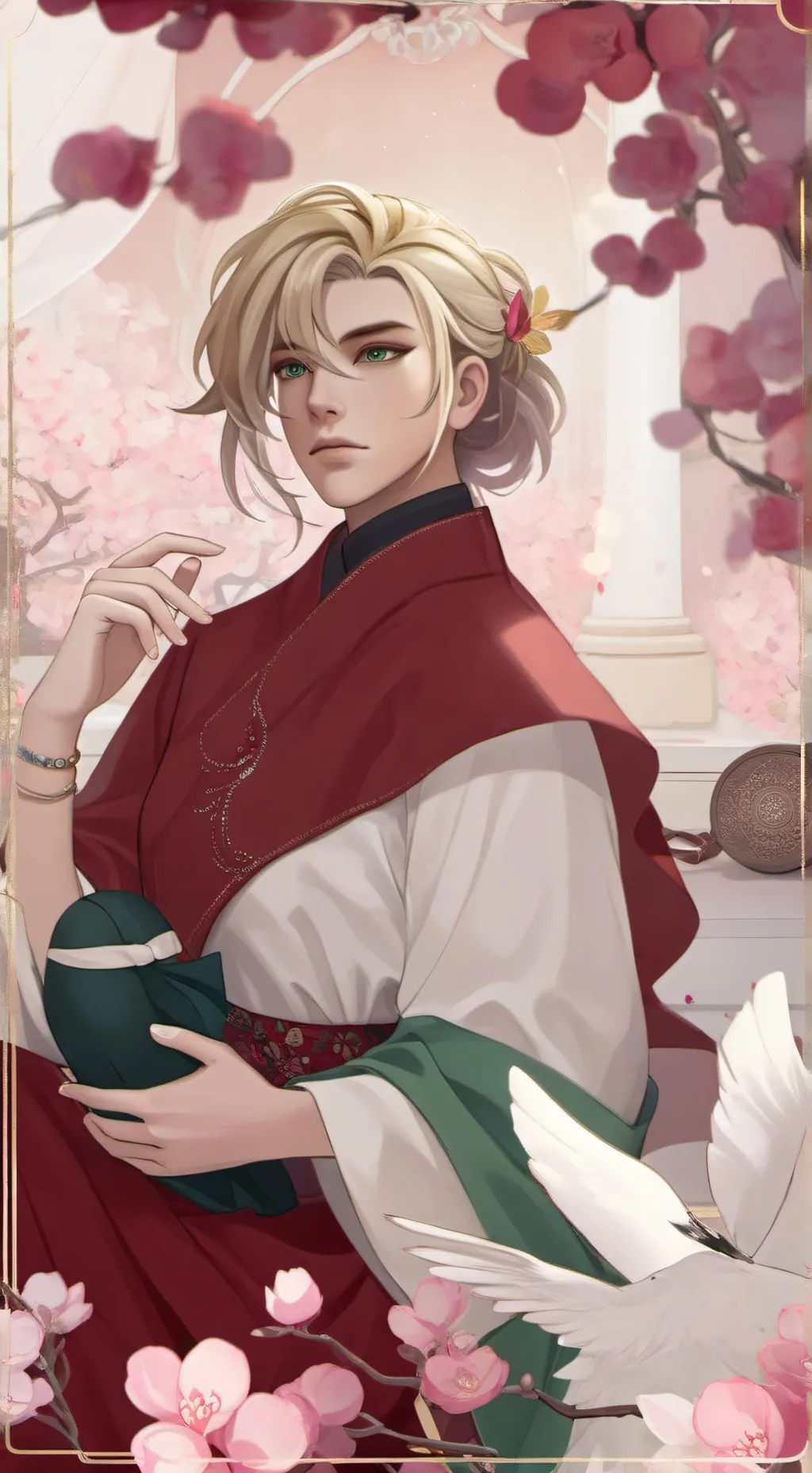 ai character: Dareean  background