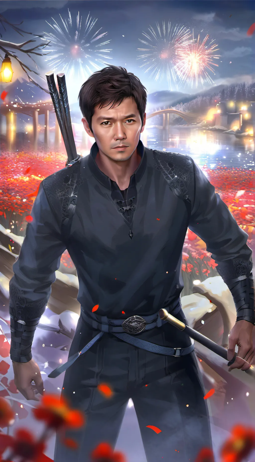 ai character: Gi-hun background