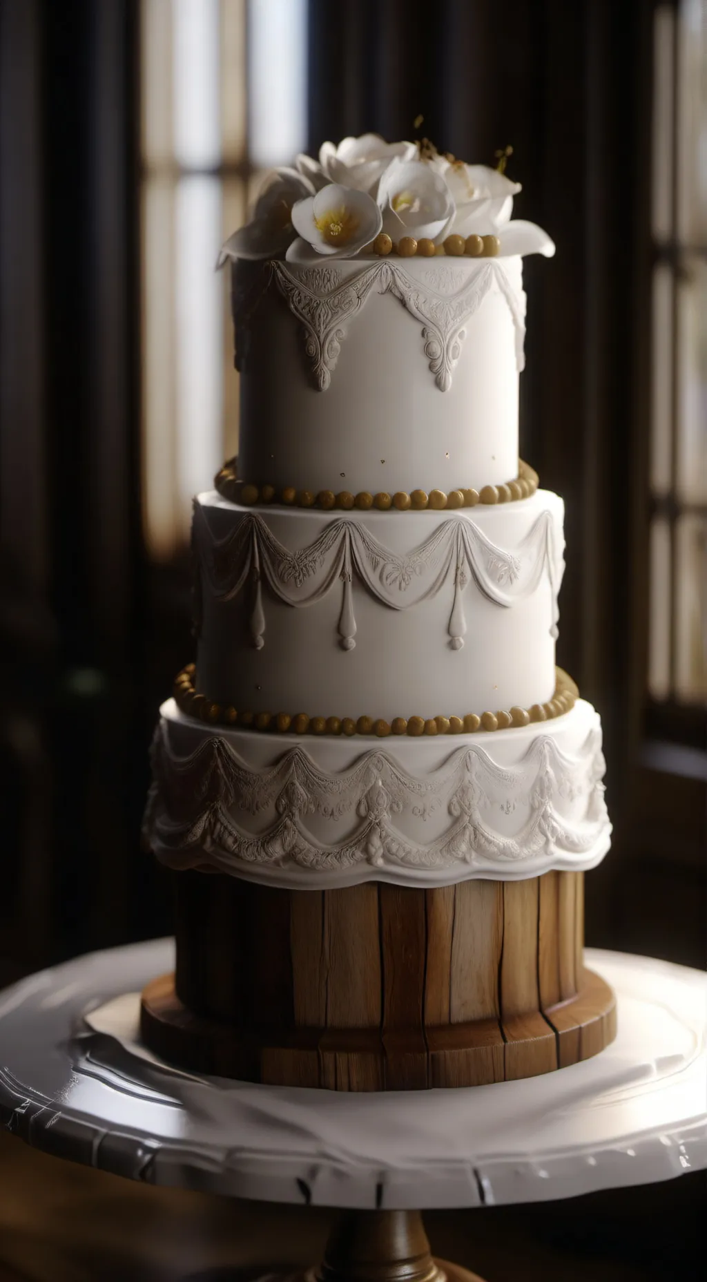 ai character: DW:HEAR ME OUT CAK background