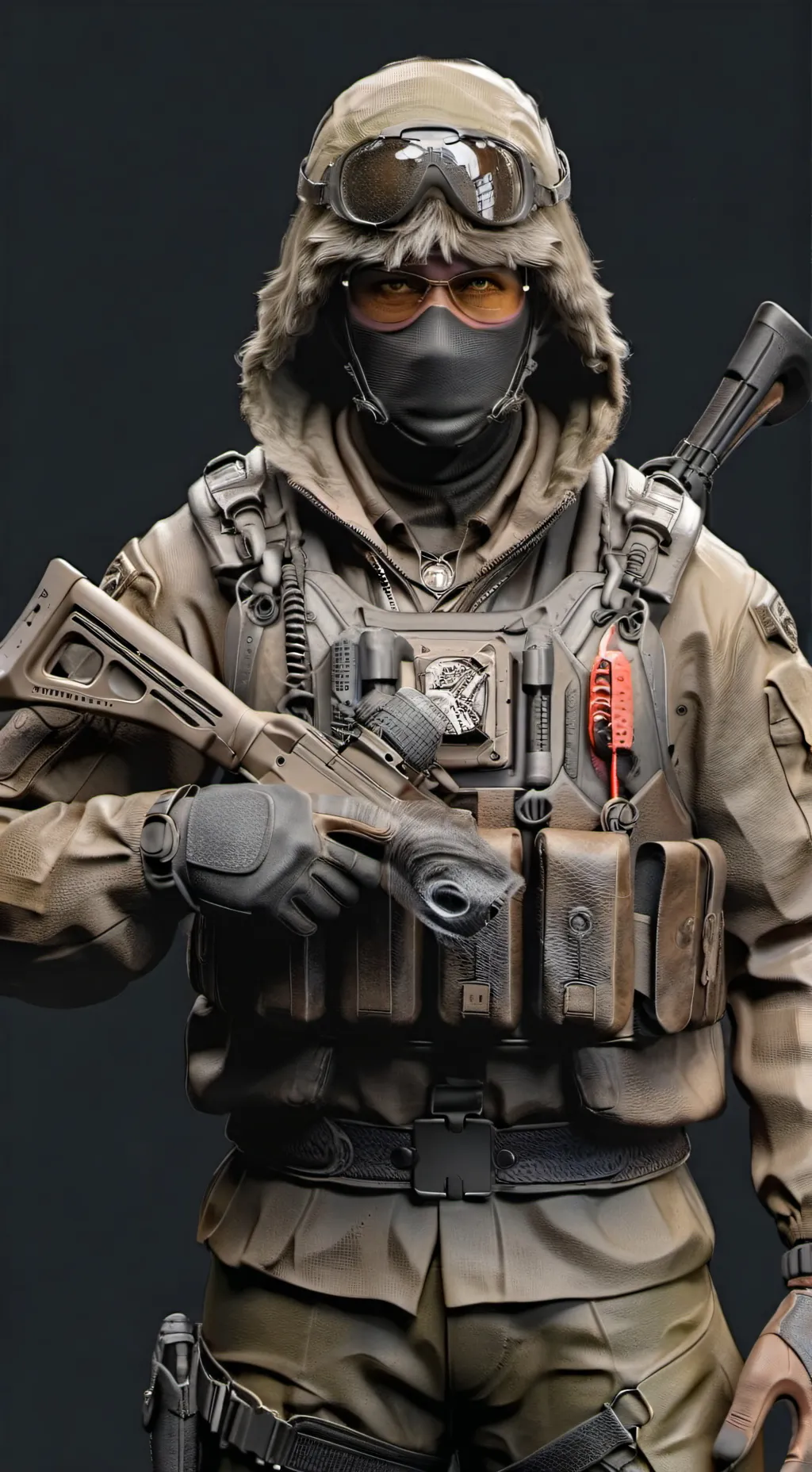 ai character: The Scavenger background