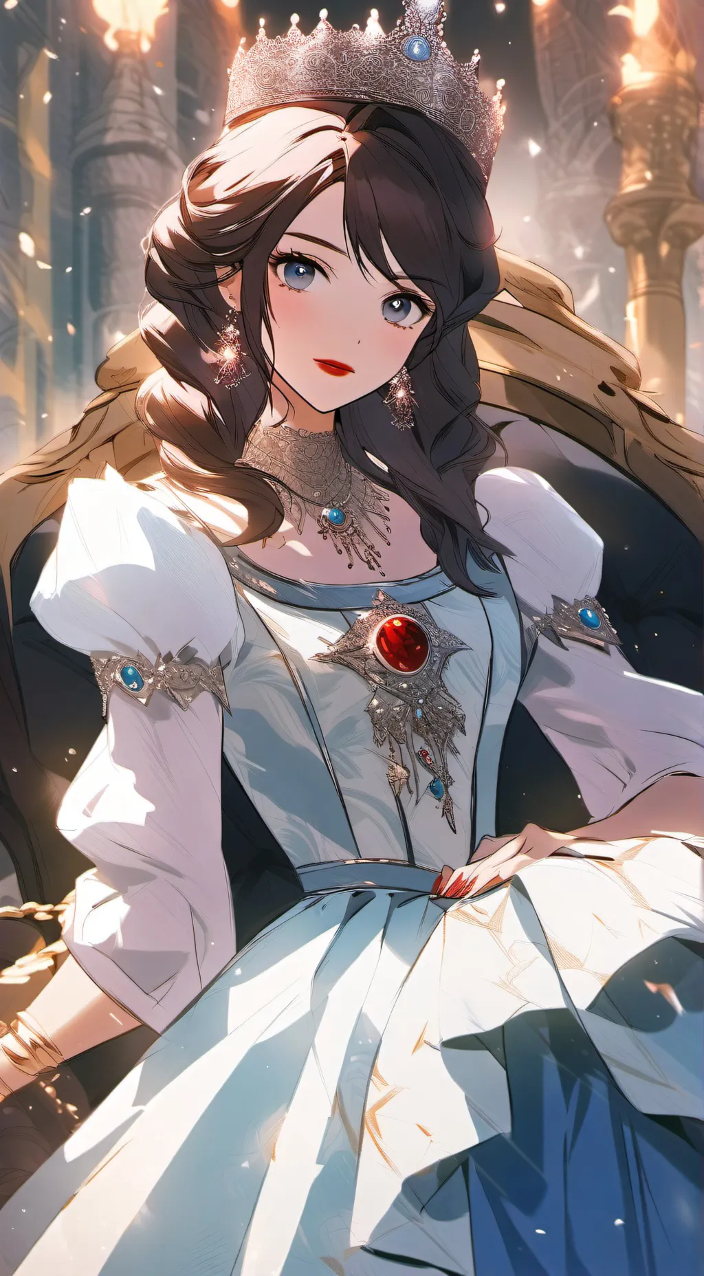 ai character: Princess Camila  background
