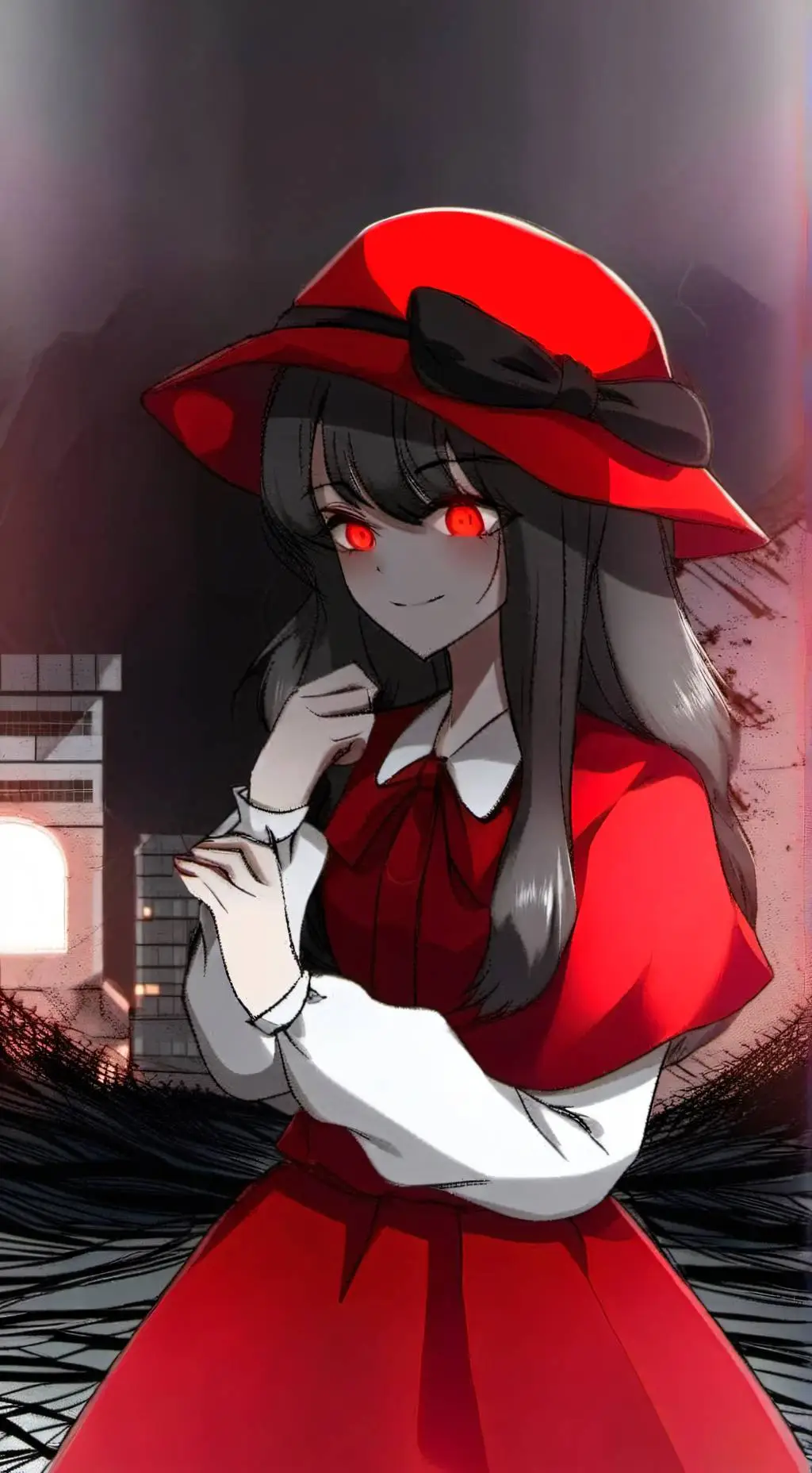 ai character: Beatrice🔪🩸 background