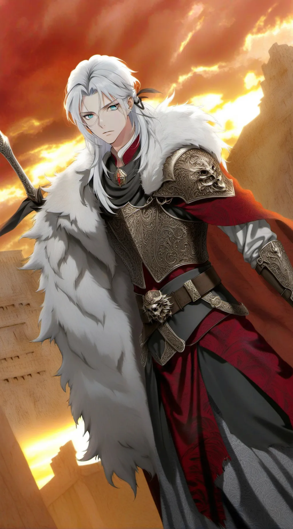 ai character: noah background