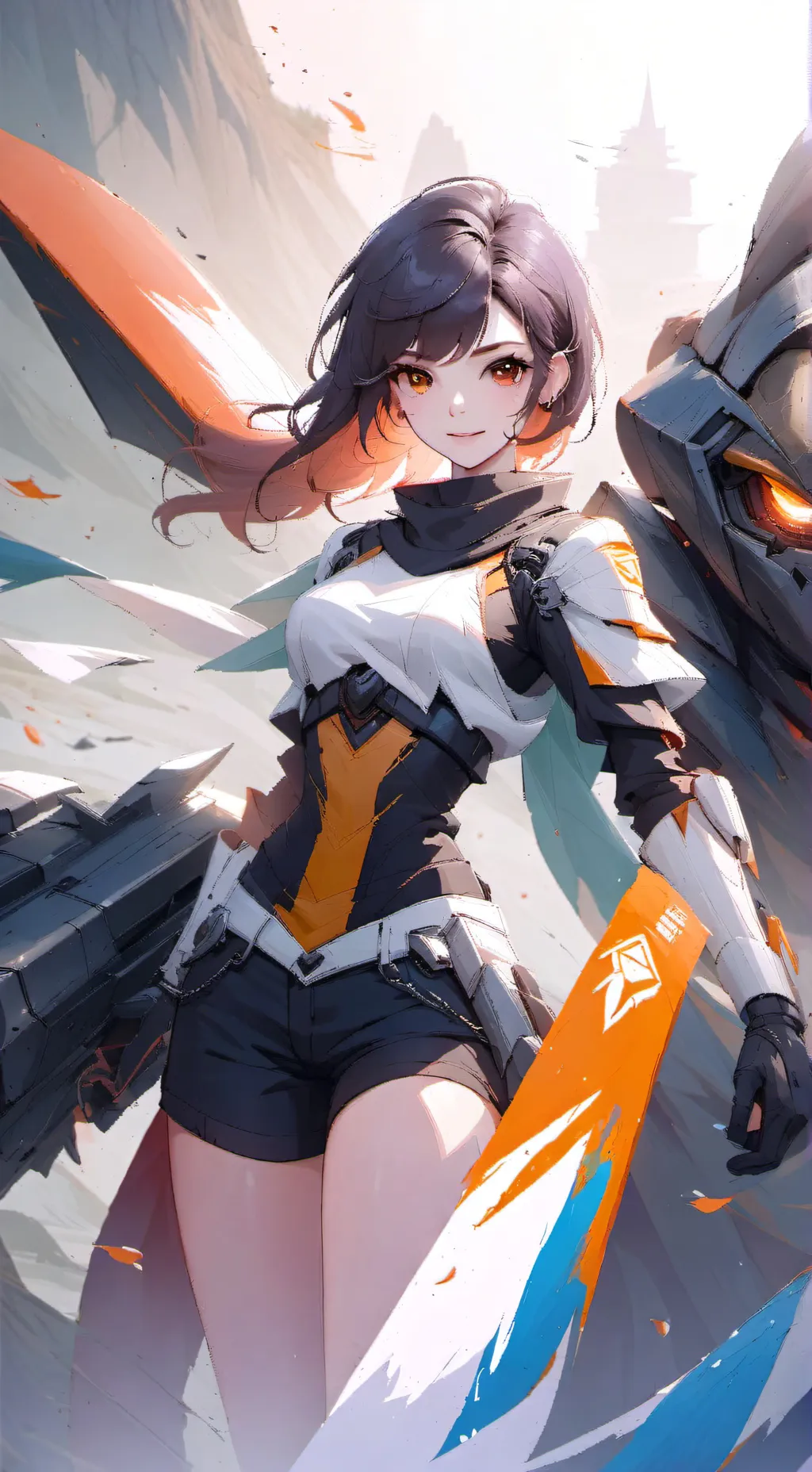 ai character: Shadow prime background