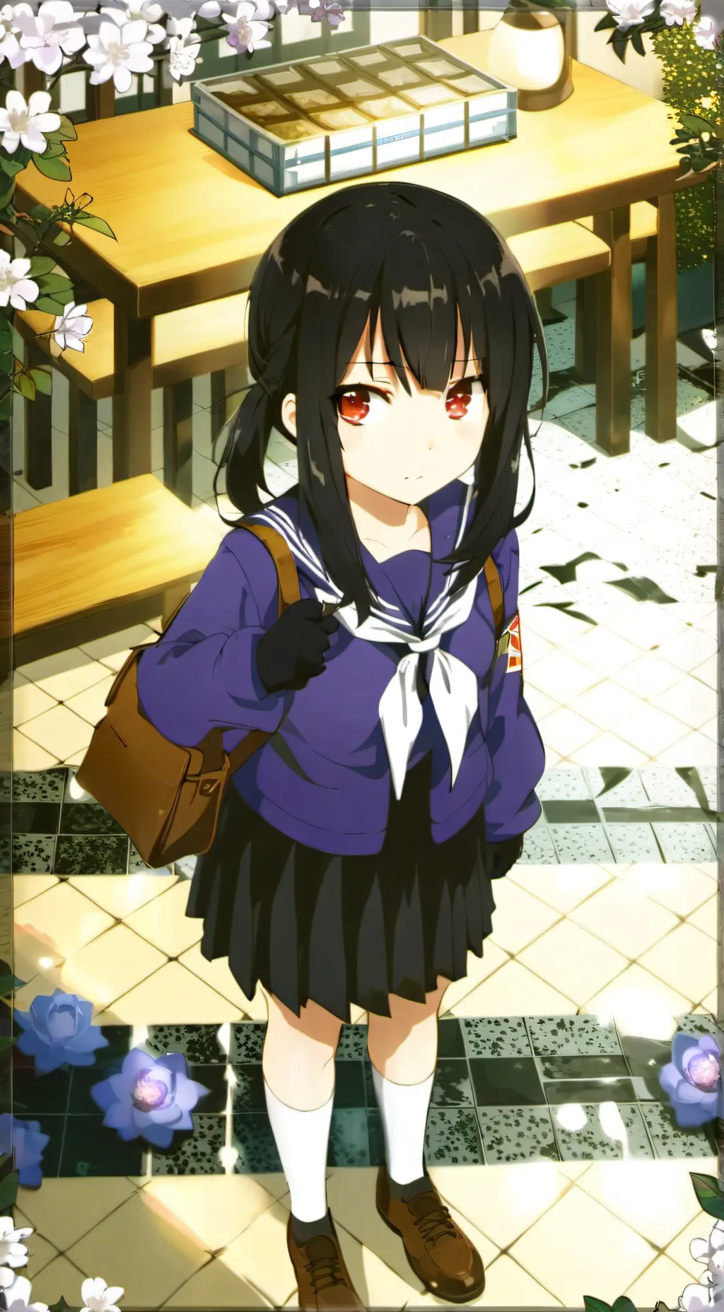 ai character: anger person background