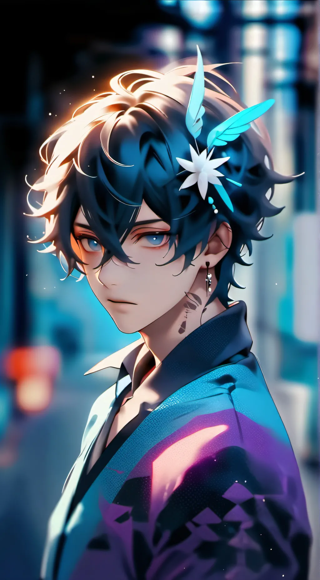 ai character: Max background