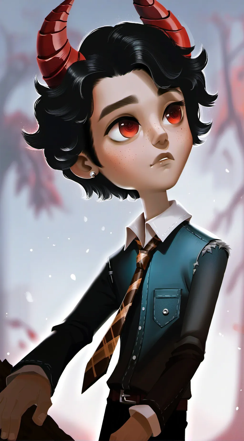 ai character: appleraido? background