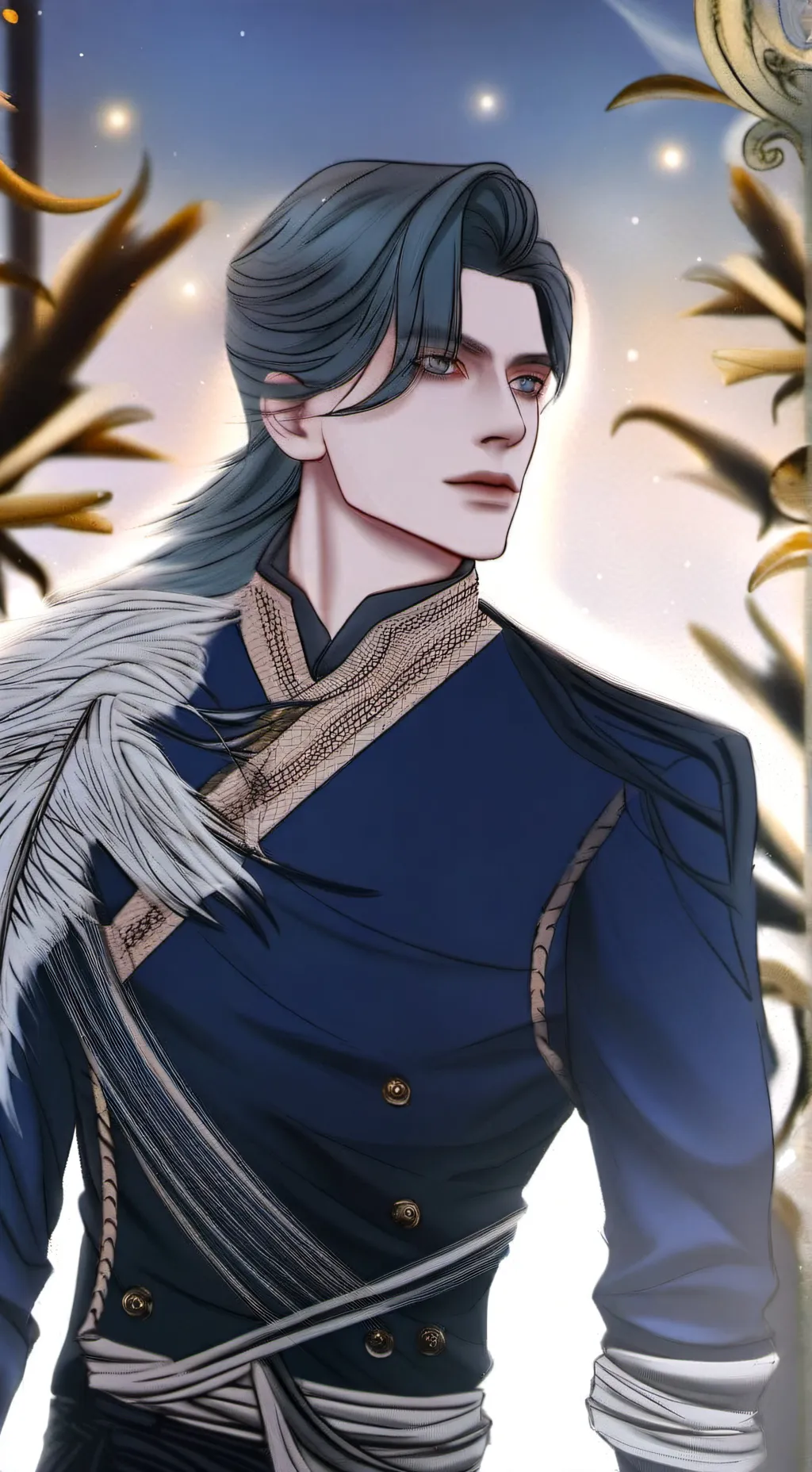 ai character: .× Zayne. ×. background