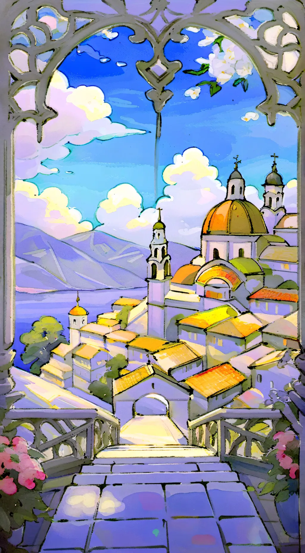 ai character: bts background