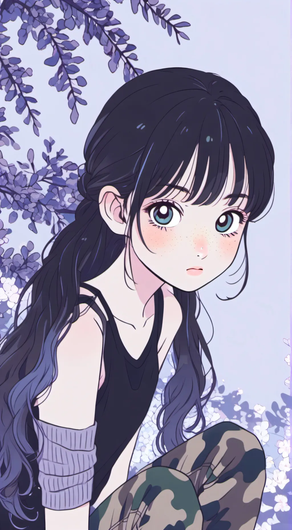 ai character: mizuki background