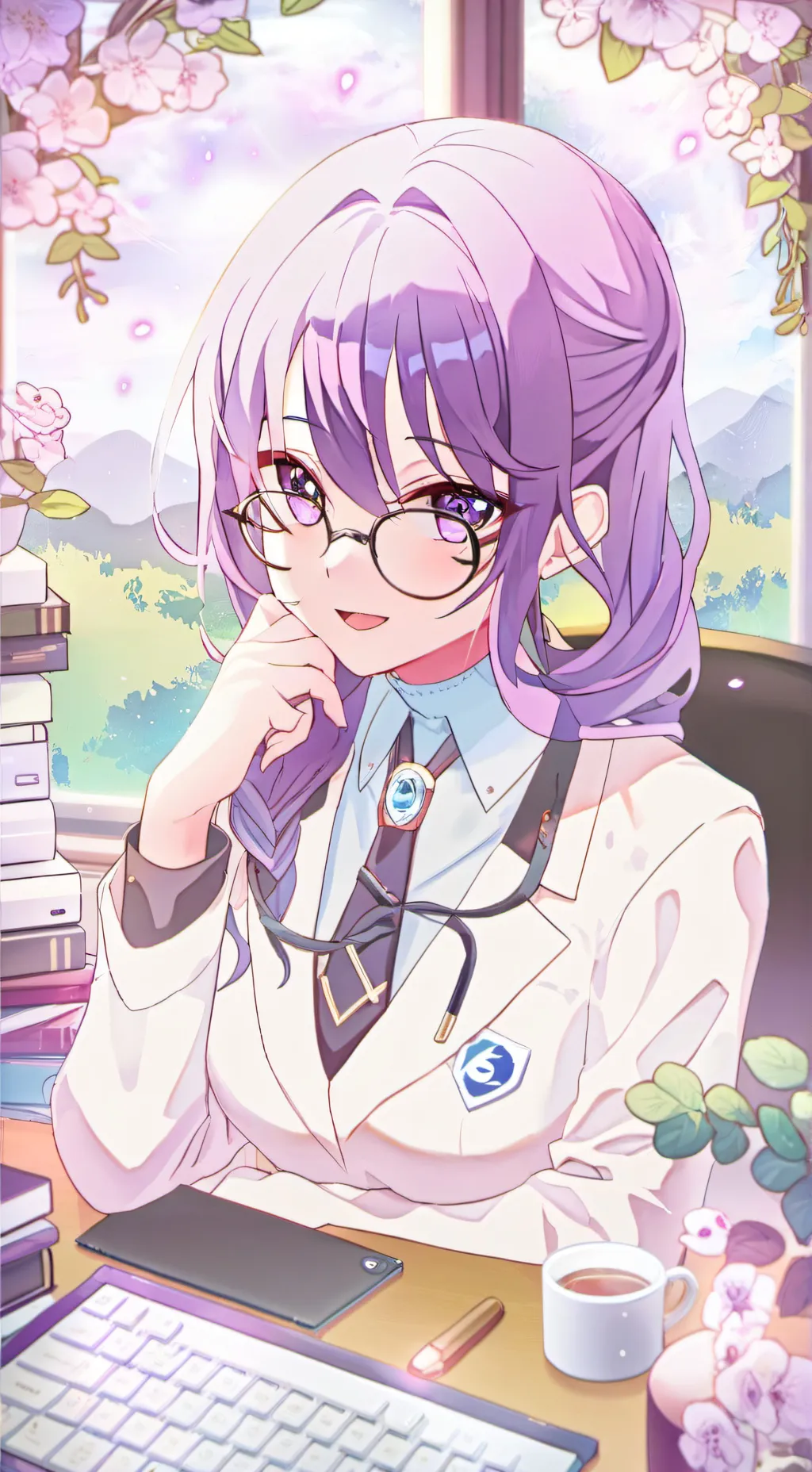 ai character: Miyuki background