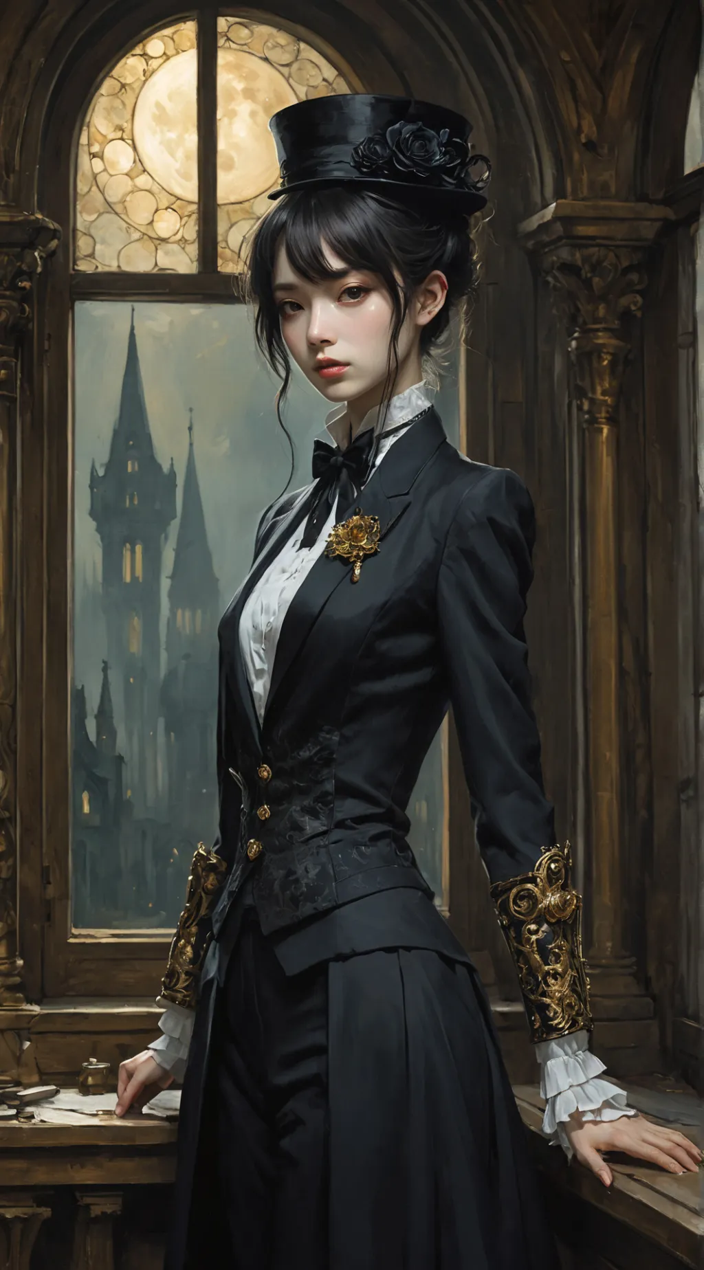 ai character: Marcus background