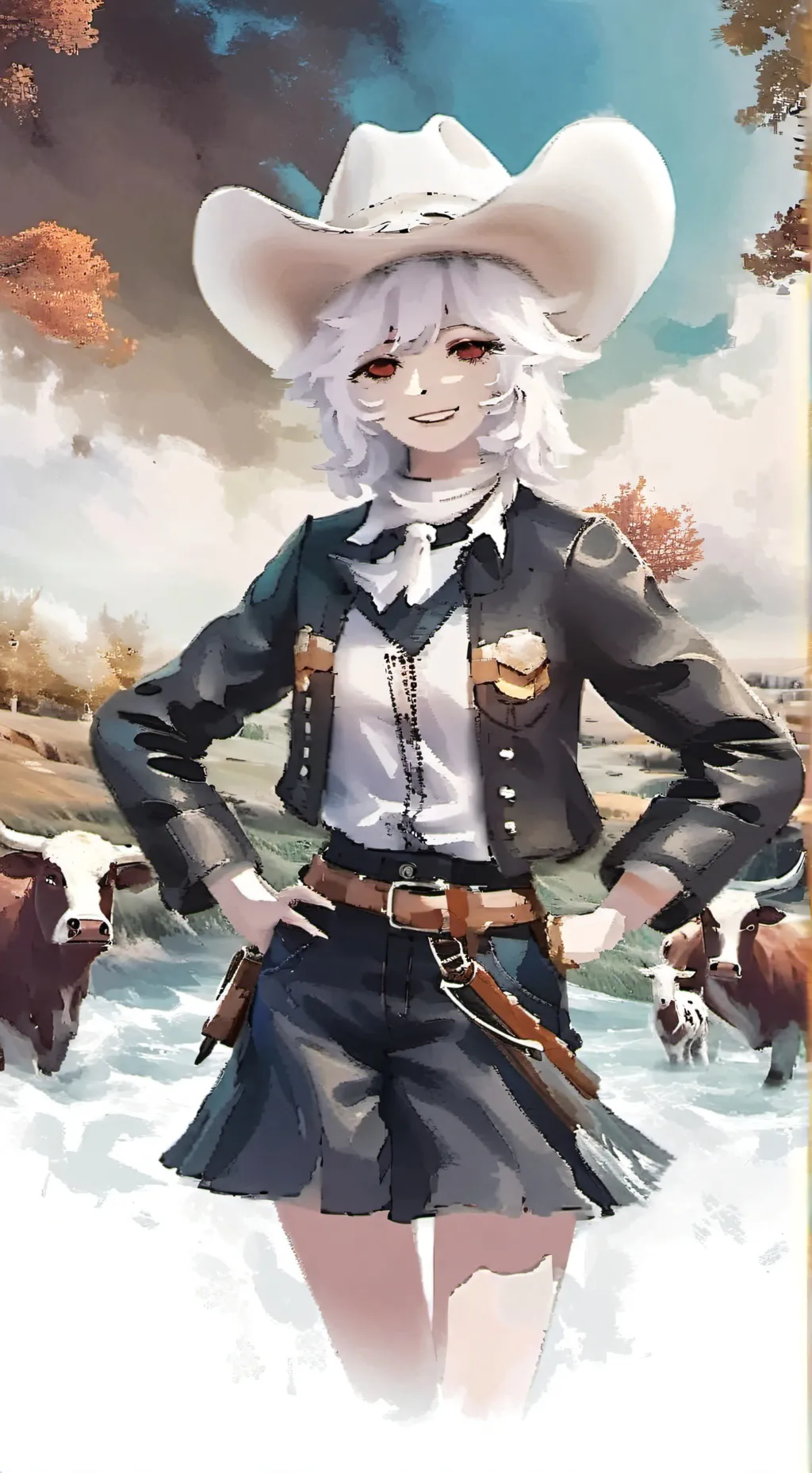 ai character: Ann background