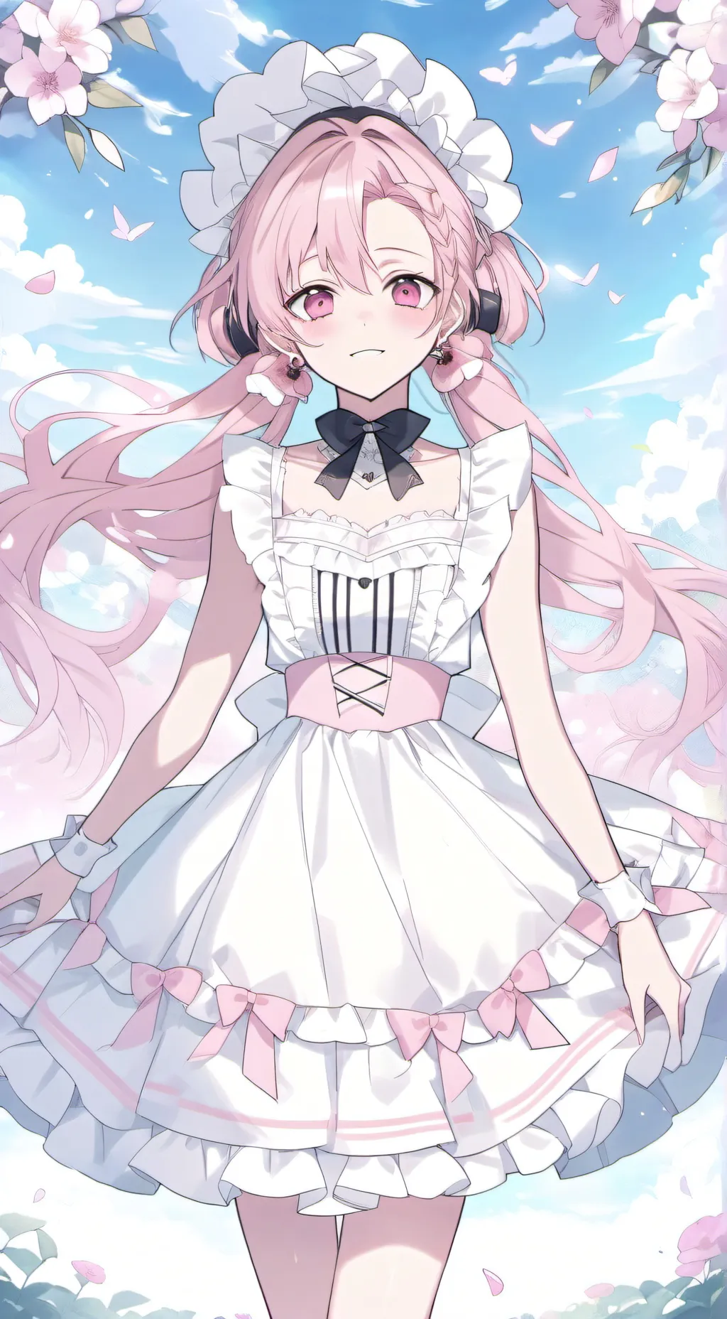 ai character: girly  background
