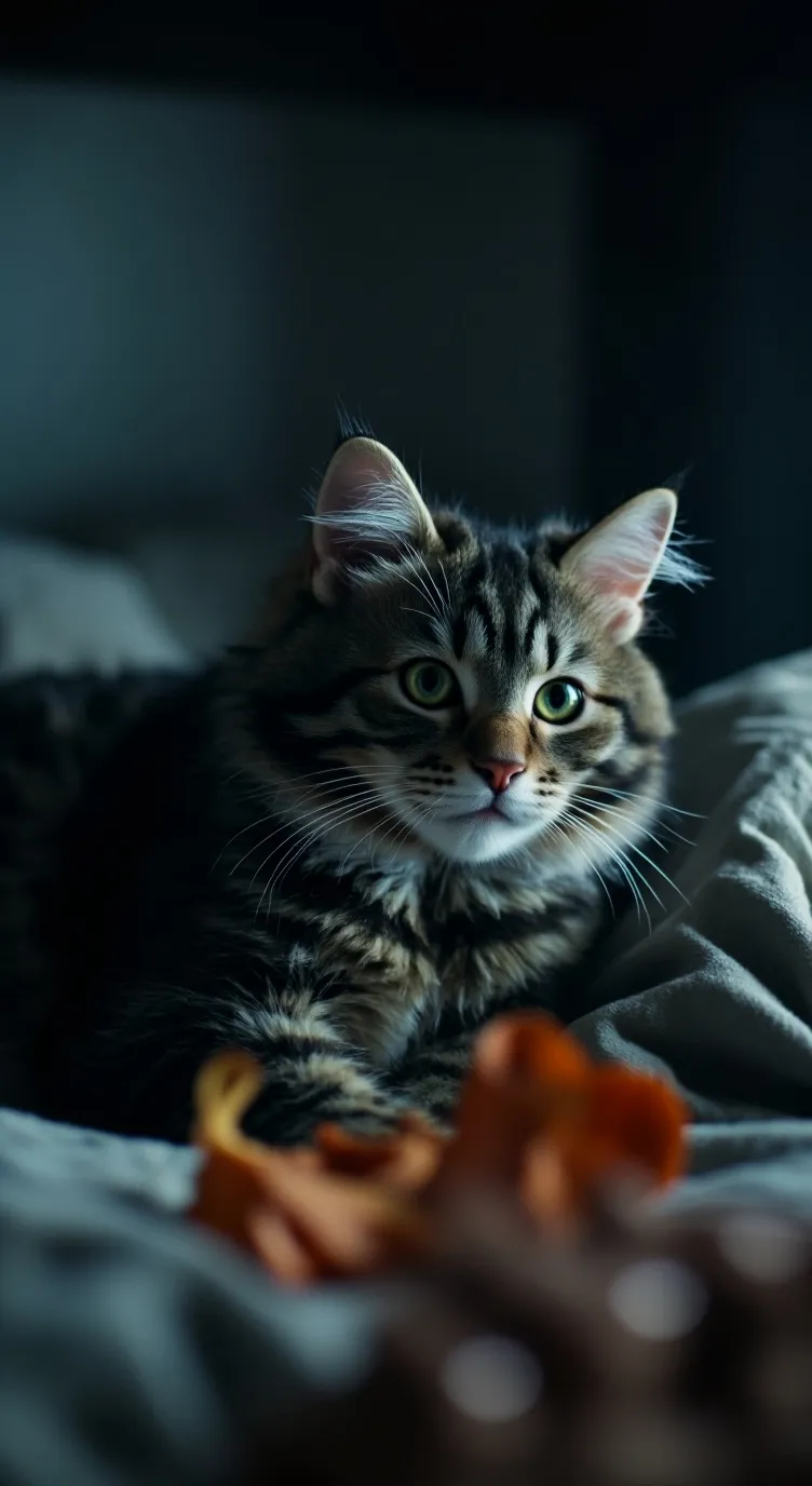 ai character: cat background