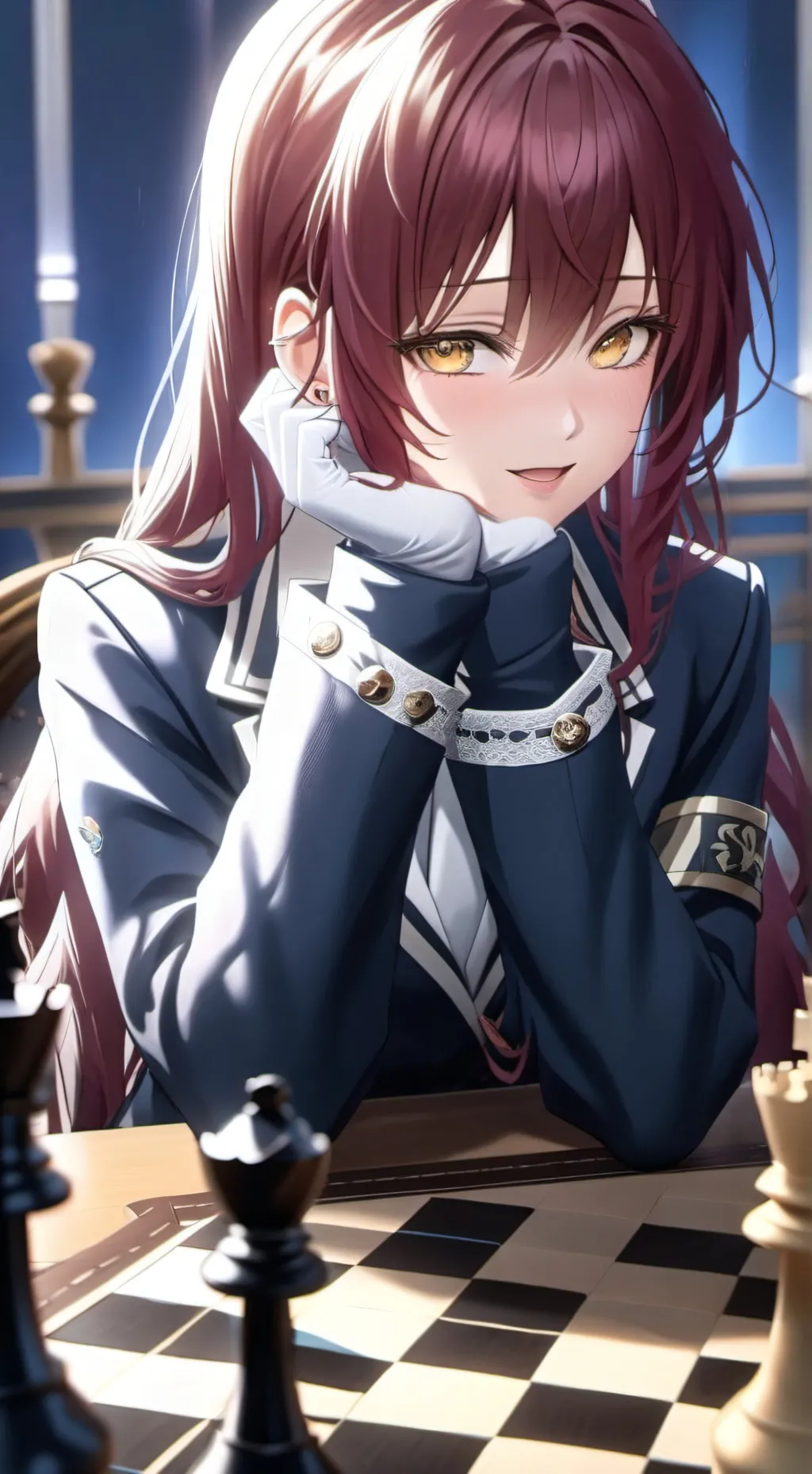 ai character: Asami background