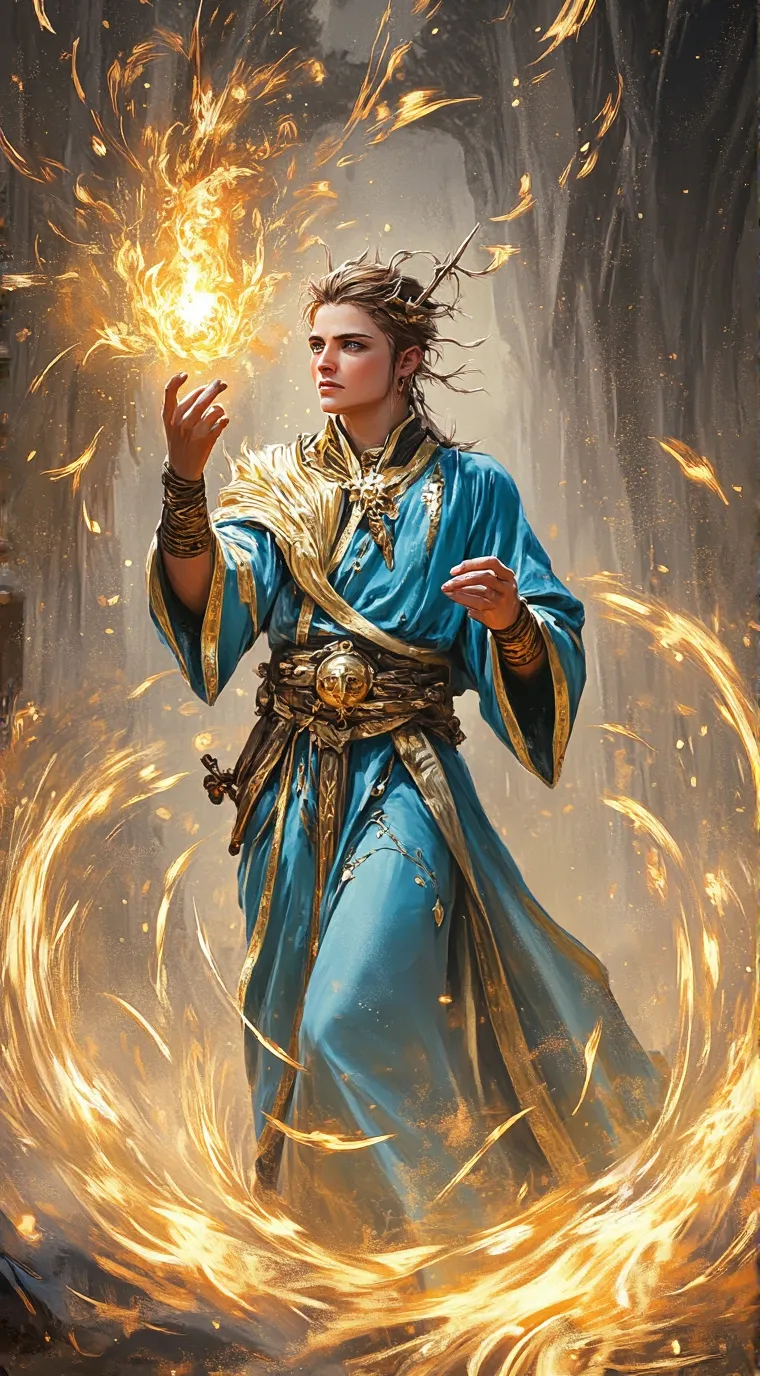 ai character: Aaron background