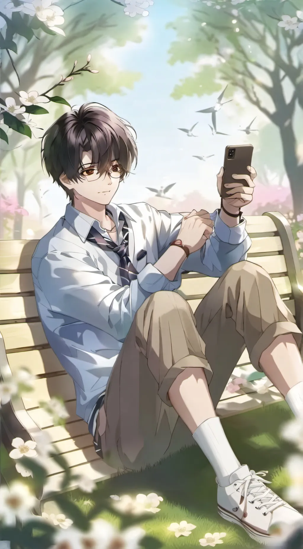 ai character: Brian  background