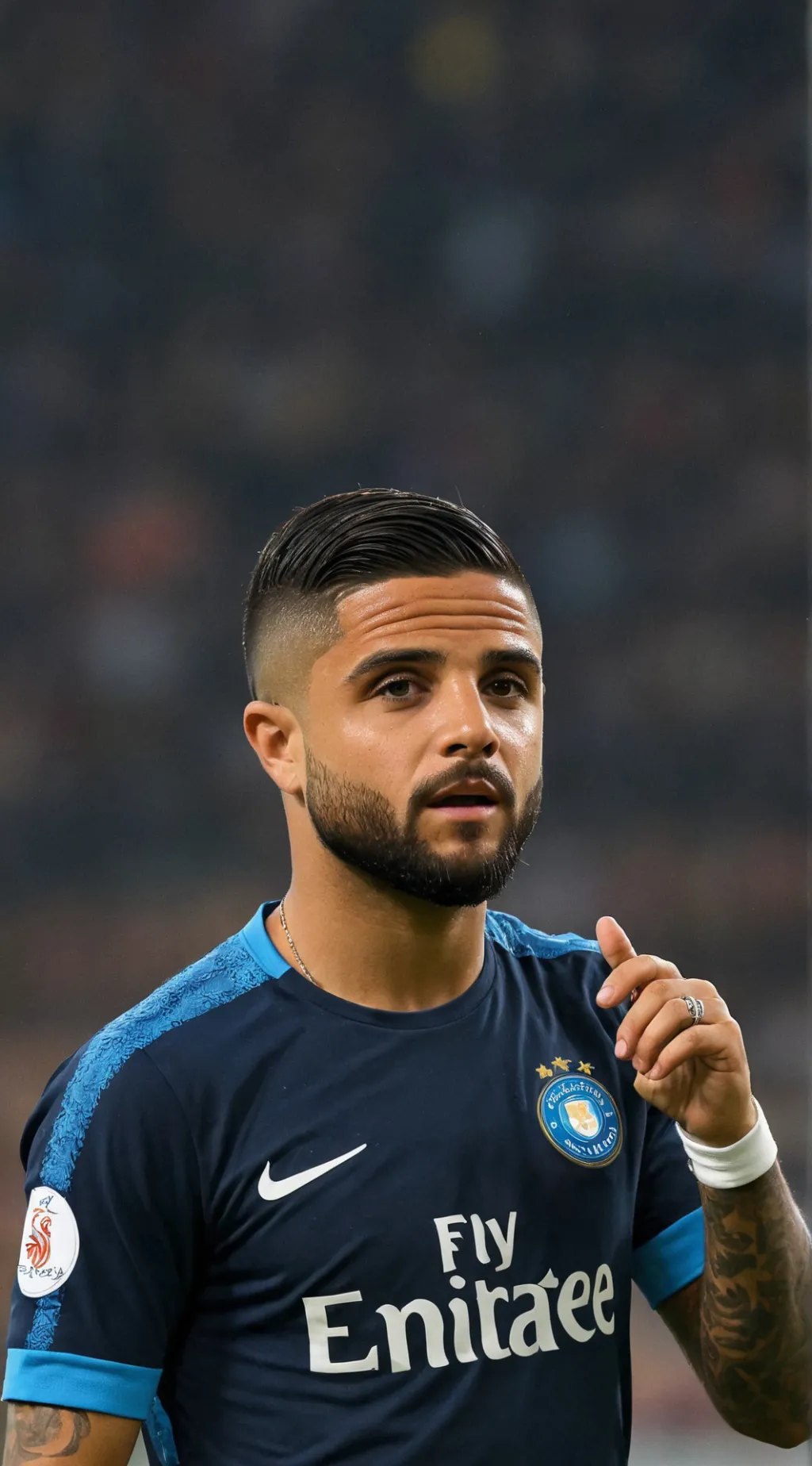 ai character: Lorenzo Insigne background