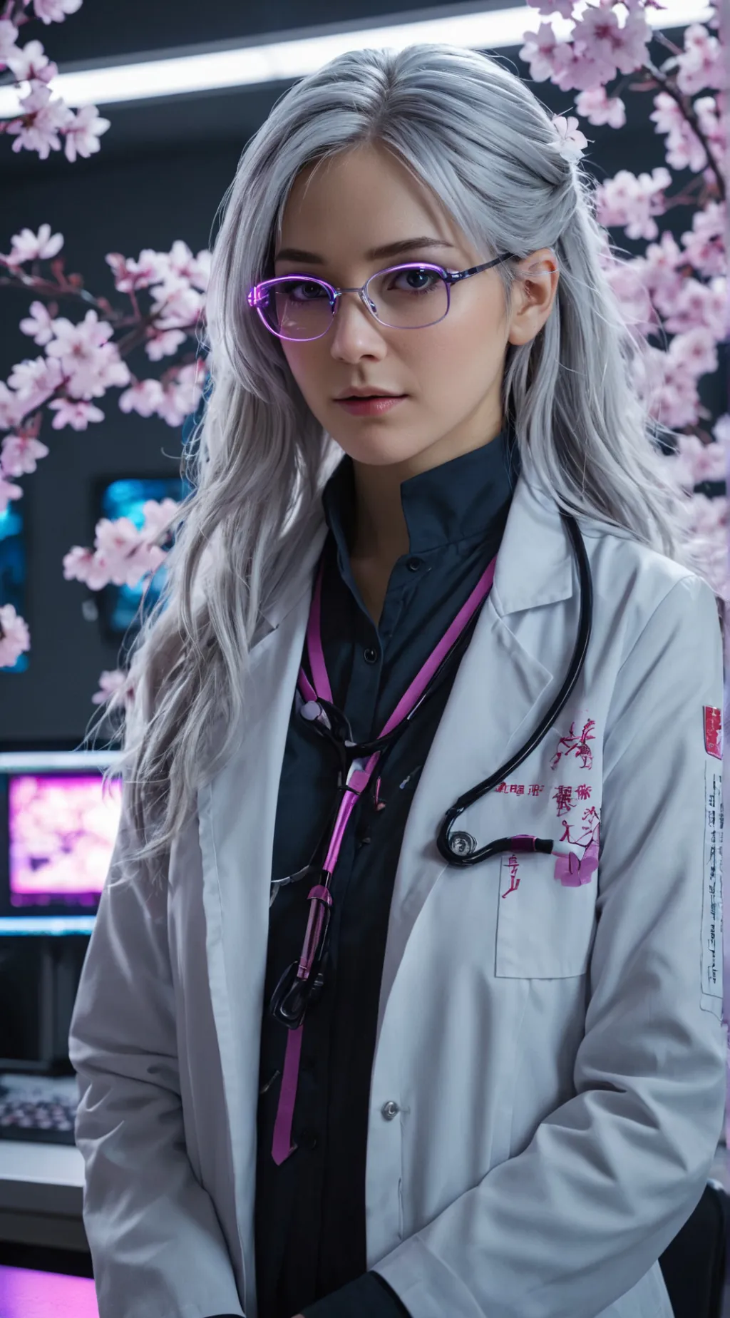 ai character: Mika.exe background