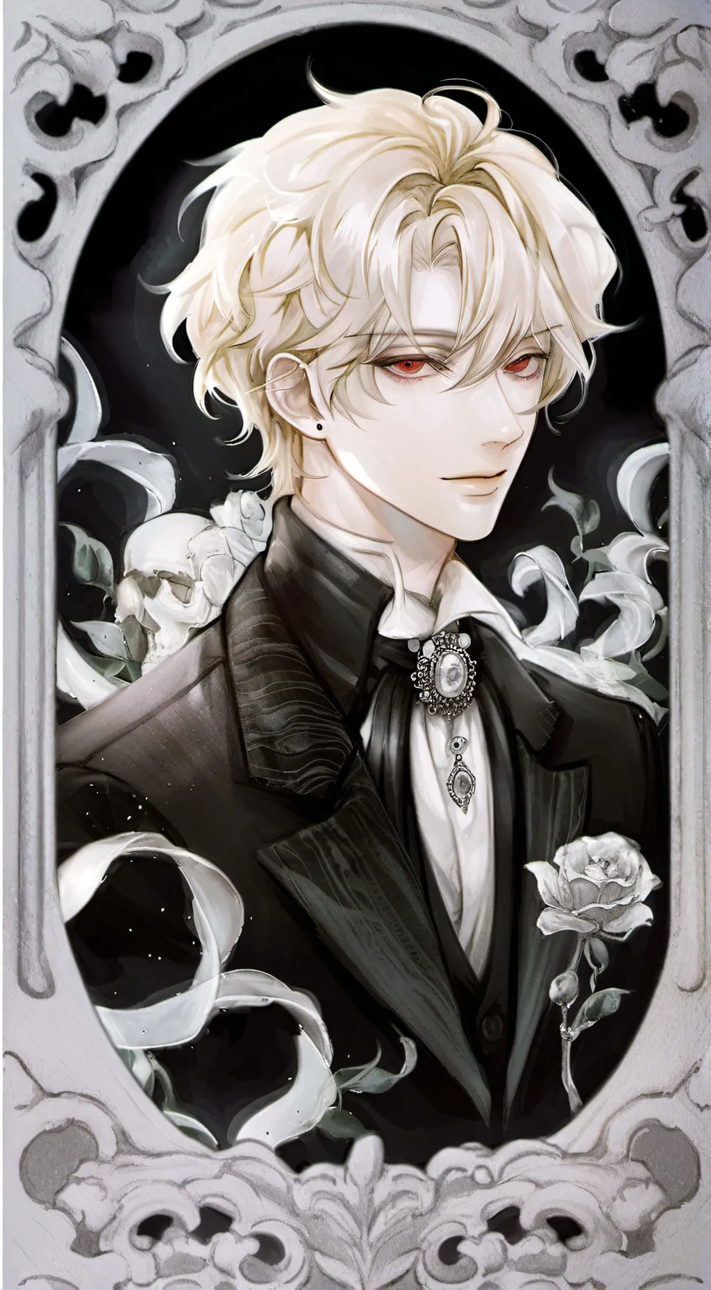 ai character: Katsuki Bakugo background