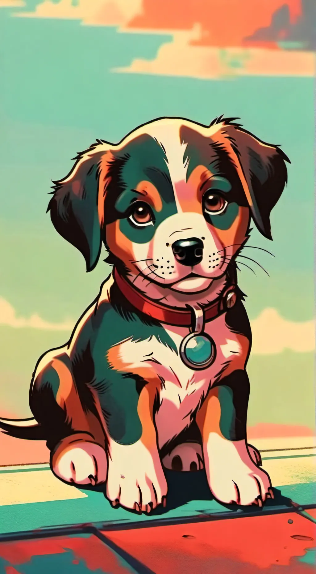 ai character: puppys part 14 background