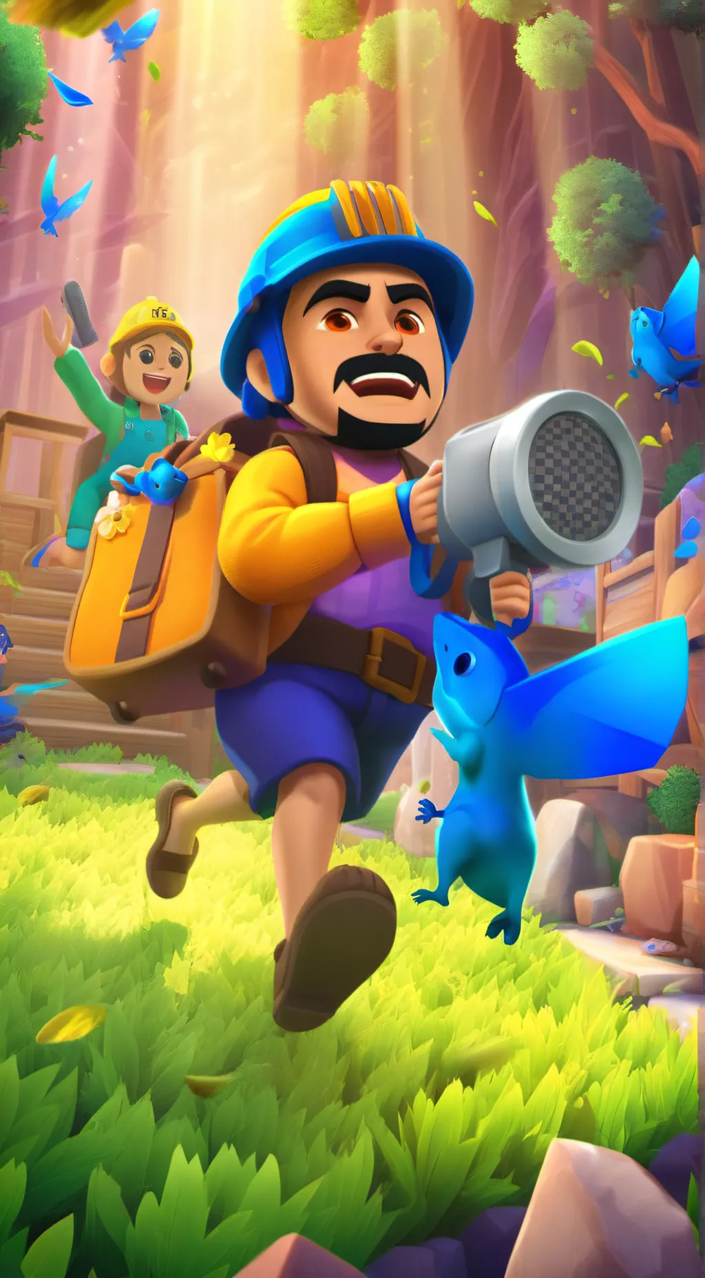 ai character: idk any names background