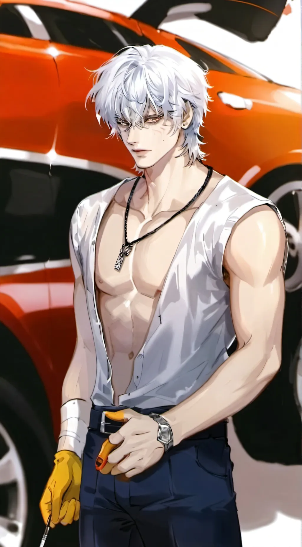 ai character: Levi background