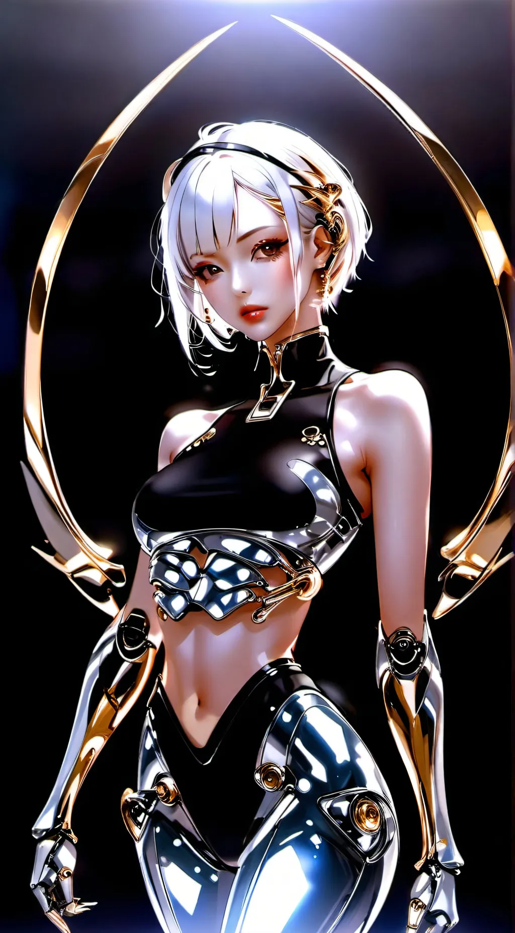 ai character: Luna background