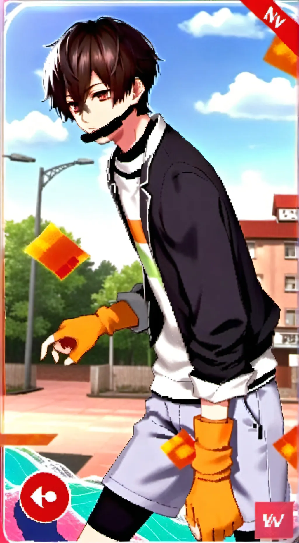 ai character: ней background