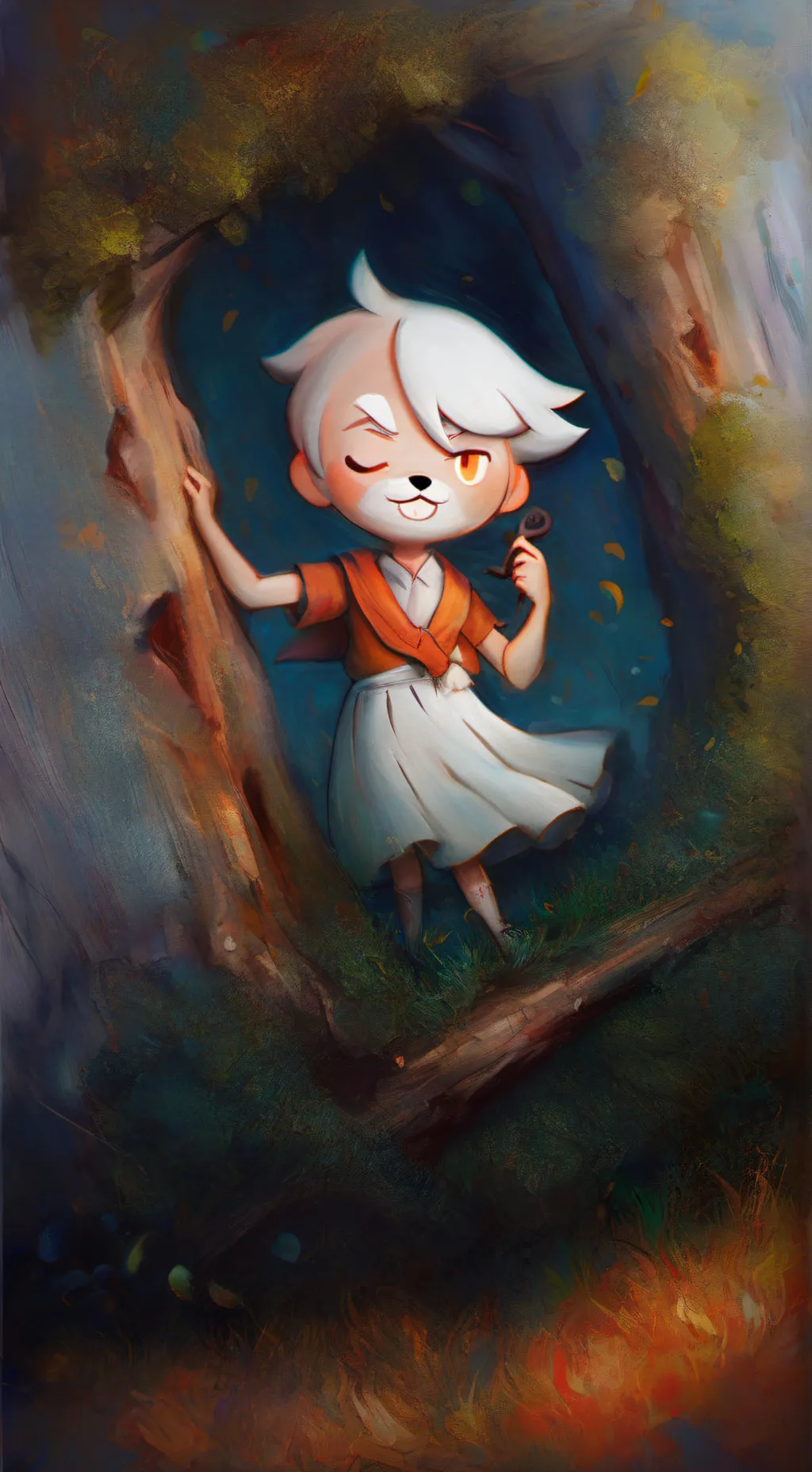 ai character: Finn (DW) background