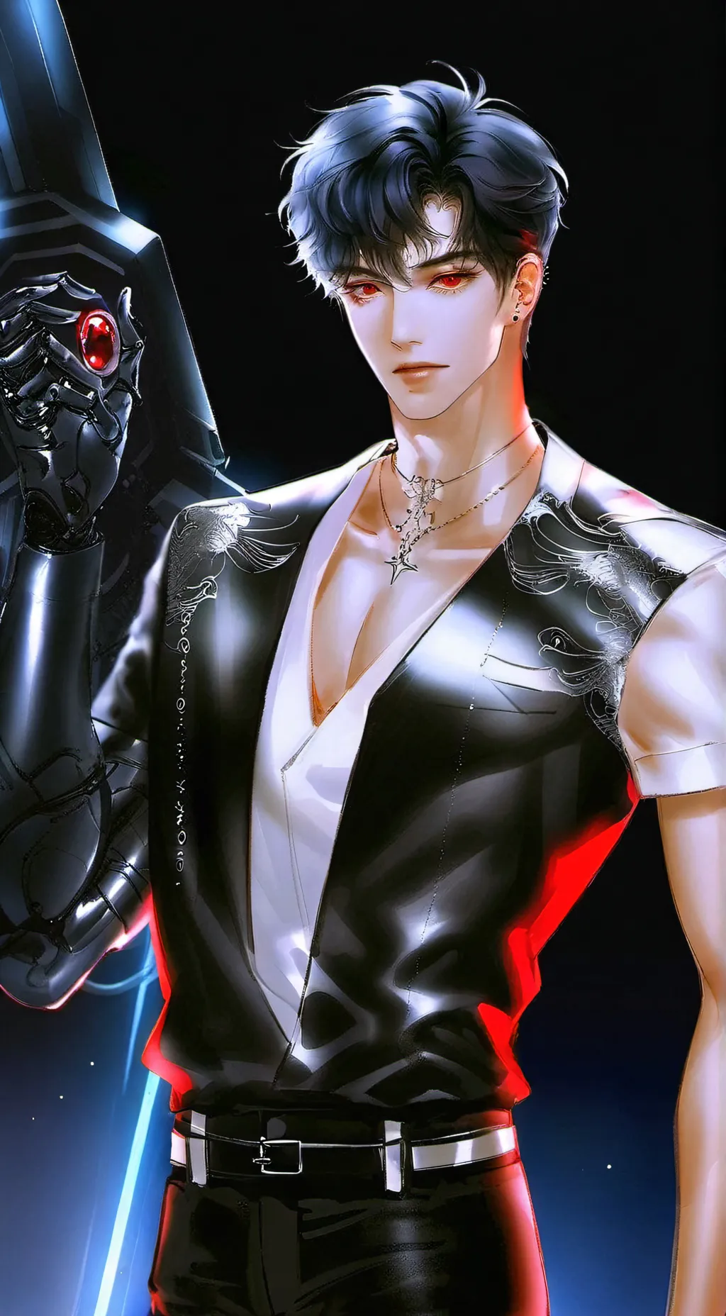 ai character: Aaron background