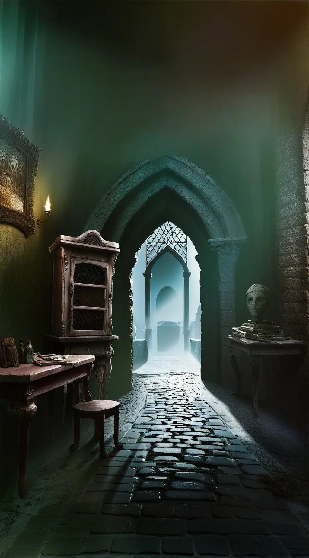 ai character: <Dandys World> background