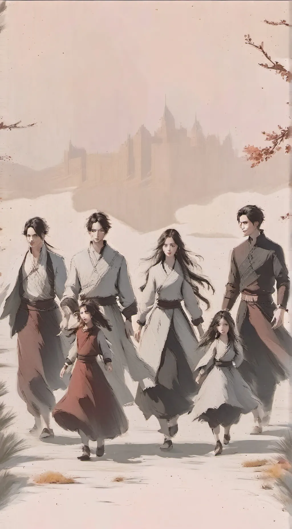 ai character: rich, big family background