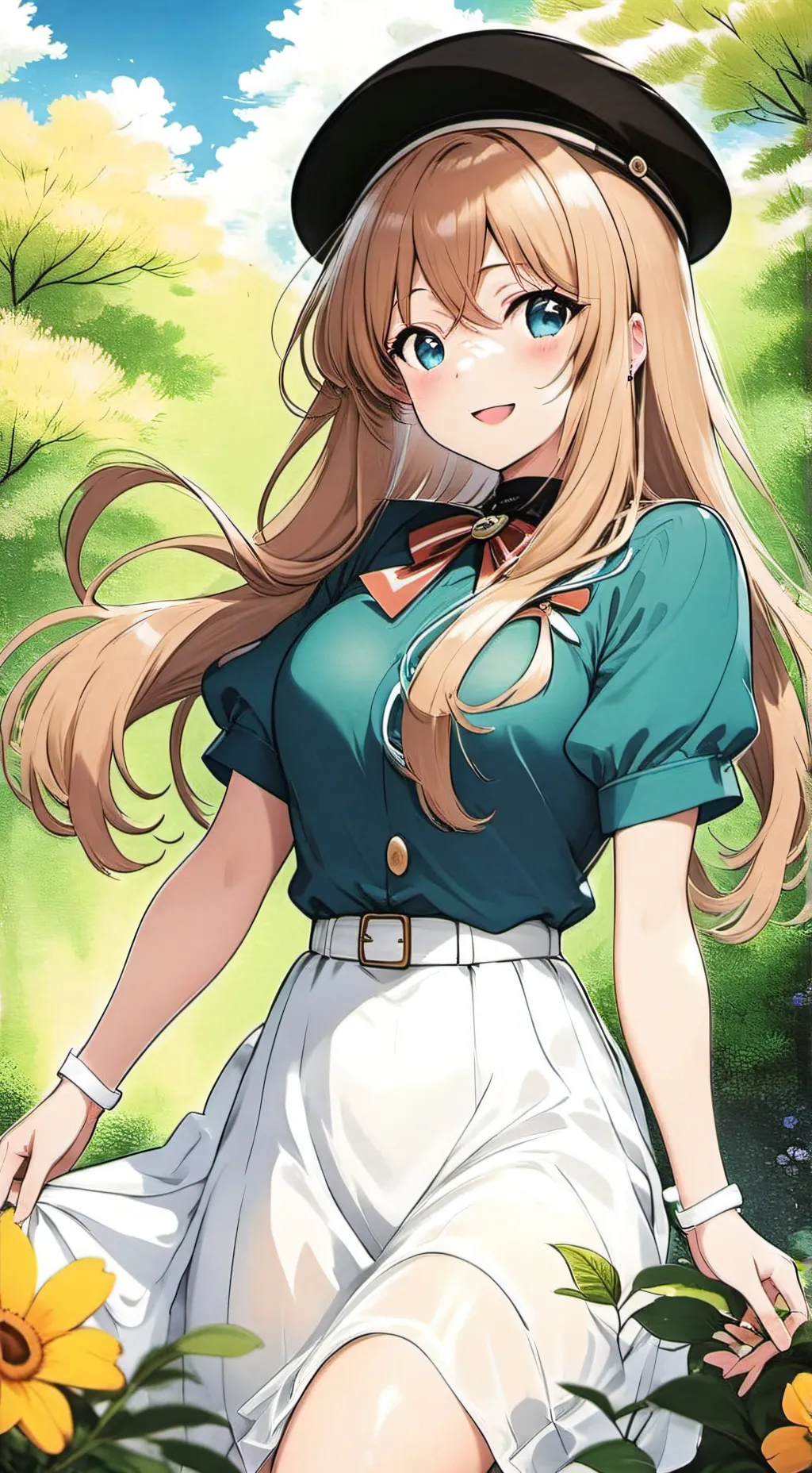 ai character: maria background