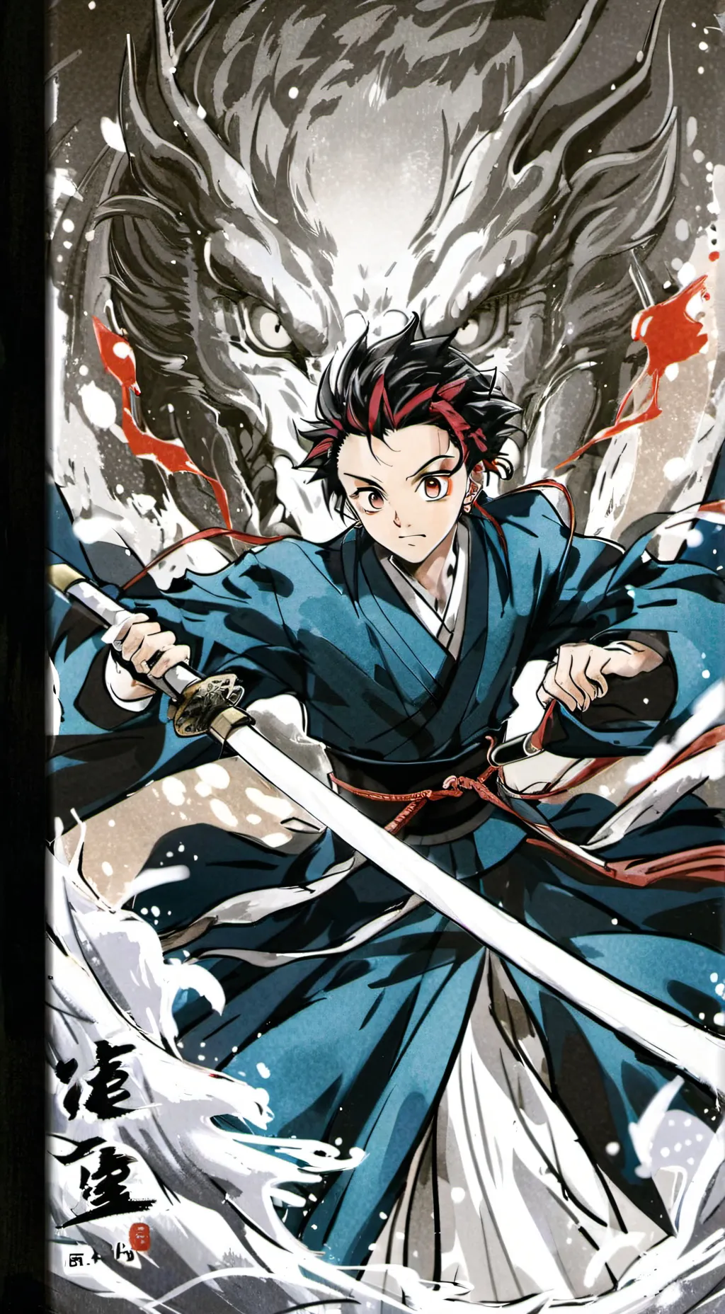 ai character: KNY  background