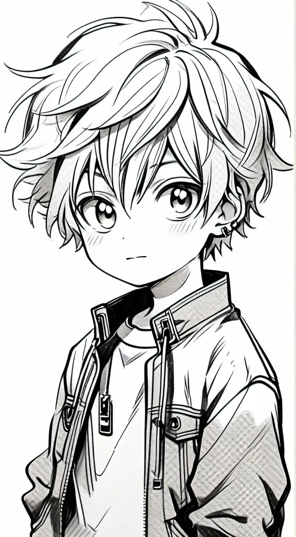 ai character: bakugo little bro💥 background