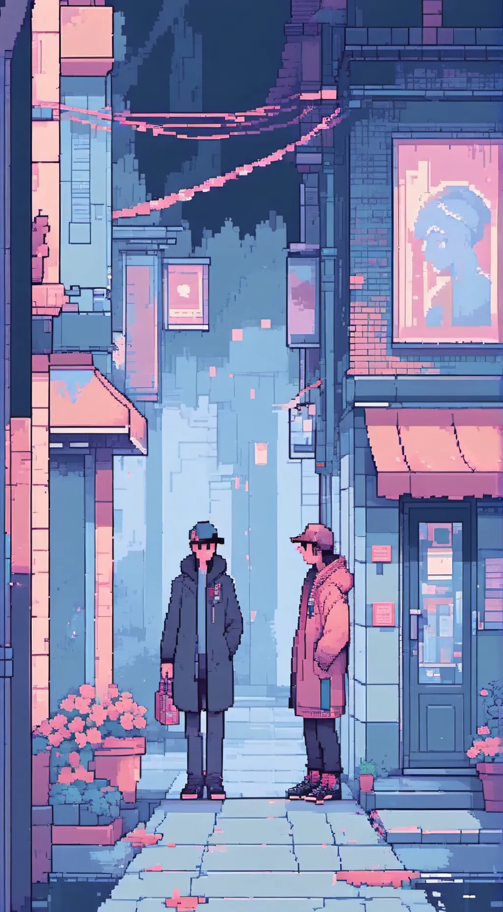 ai character: let him go background