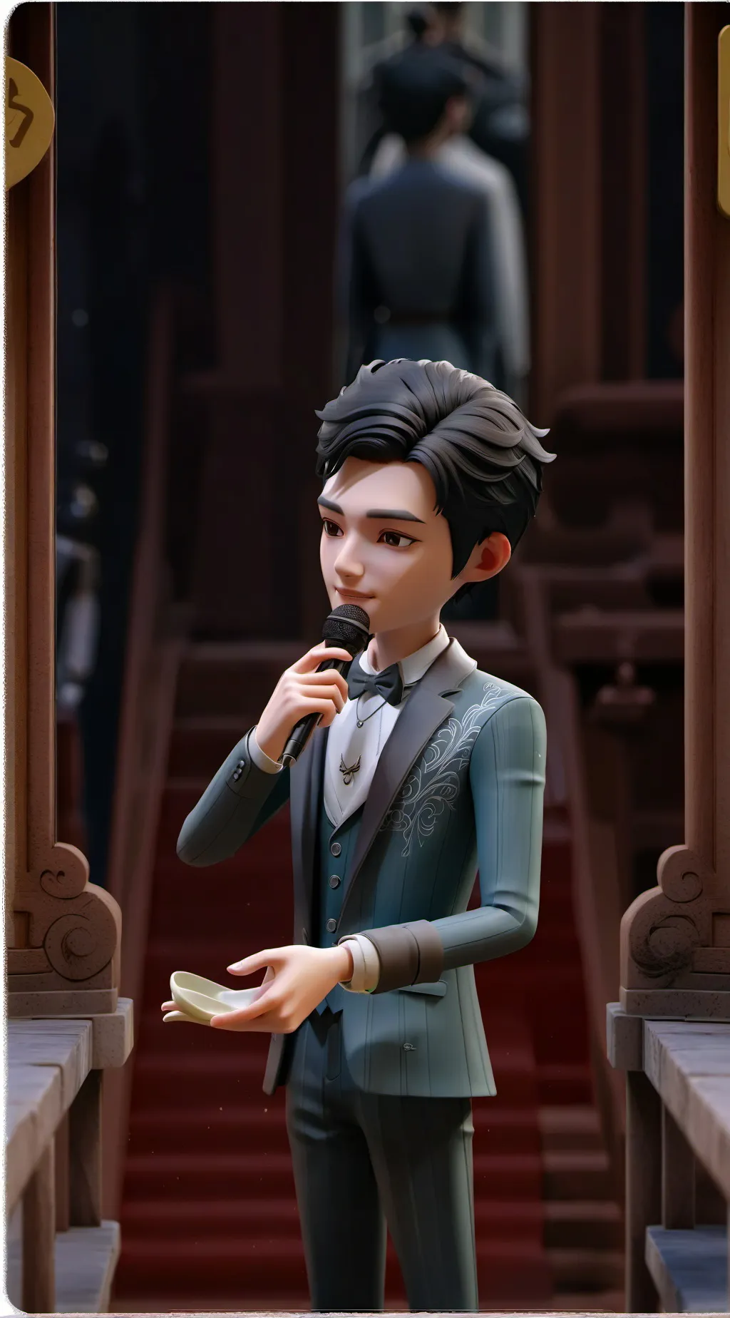 ai character: Alum background