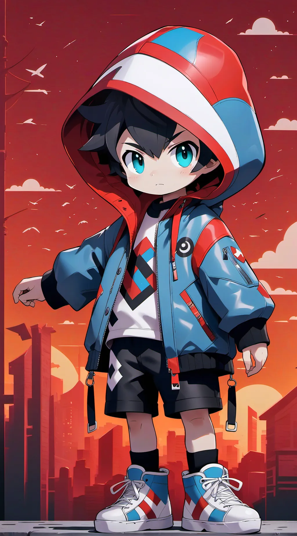 ai character: mha background