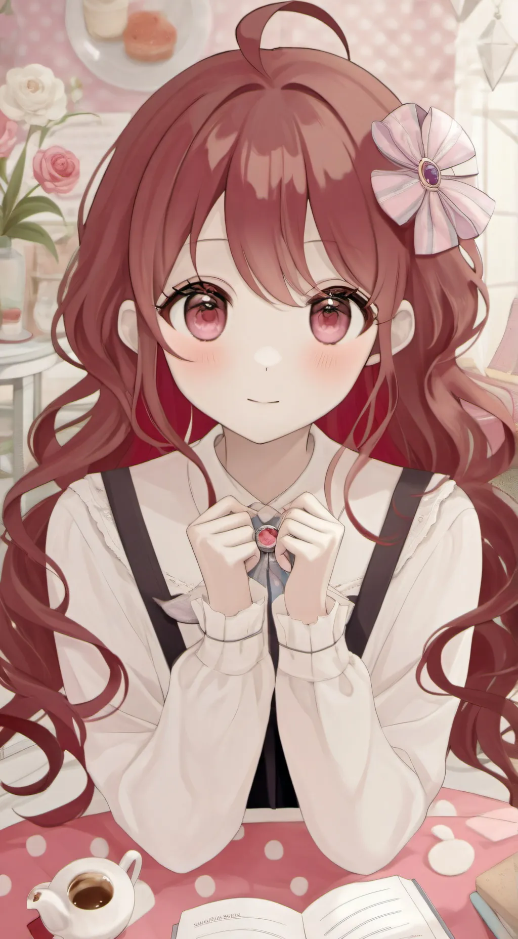 ai character: mha  background