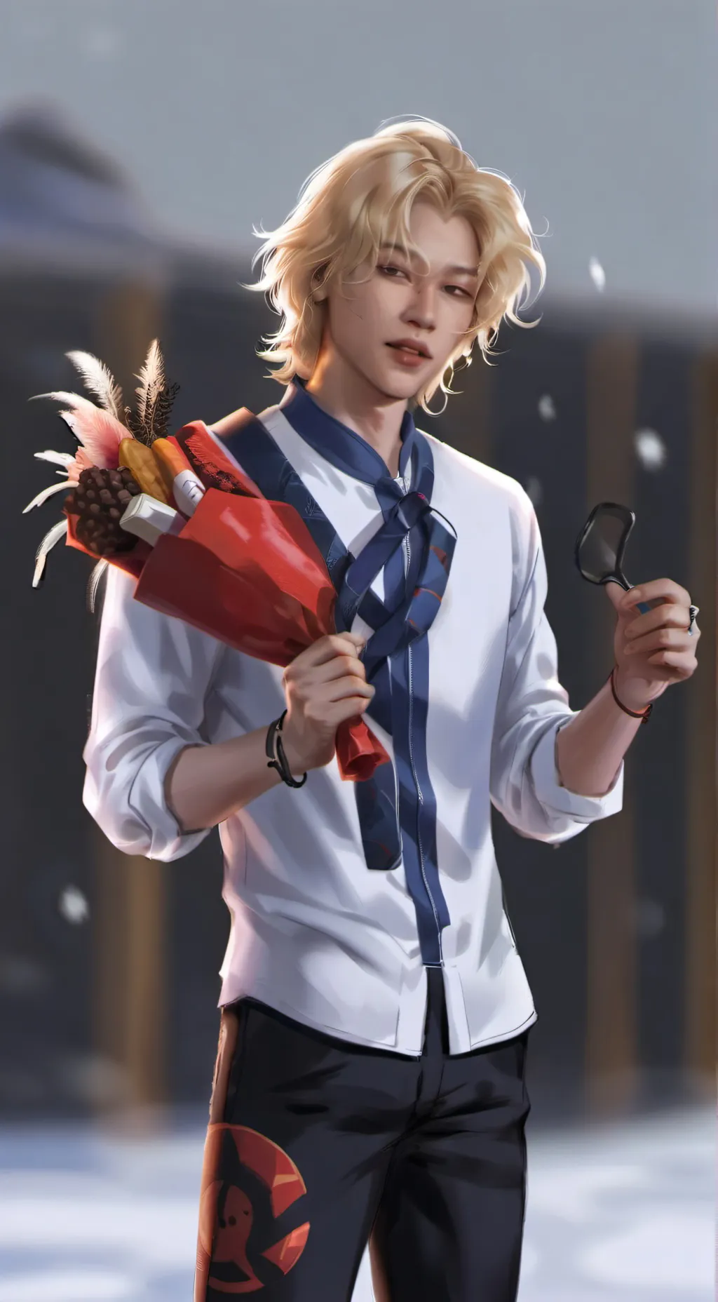 ai character: Felix❤ background