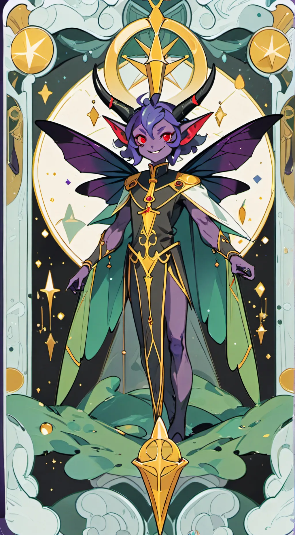 ai character: Valentino sick background