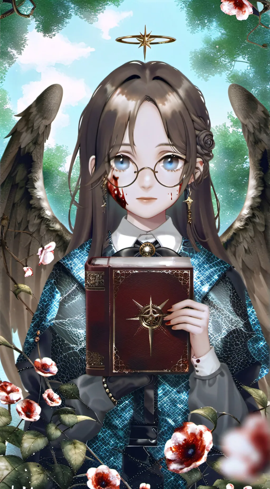 ai character: MHA Mets Eren 絡め background