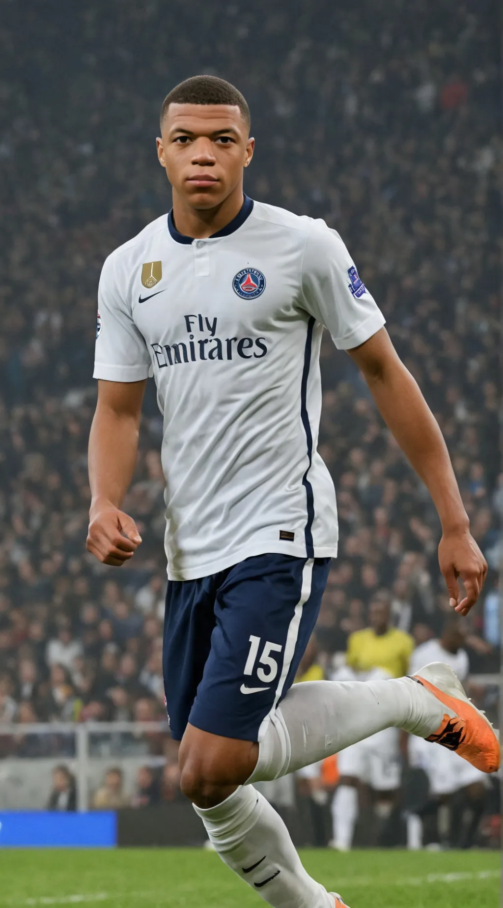 ai character: Kylian Mbappè background