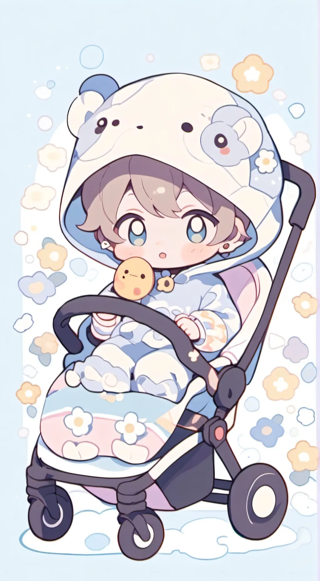 ai character: Baby Bella background